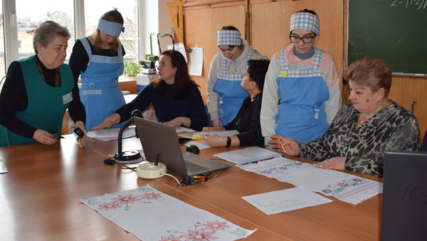 Поетапна атестація в групі №110 за професією «Вишивальник»