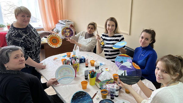 Заняття з елементами арт-терапії для здобувачів освіти та працівників
