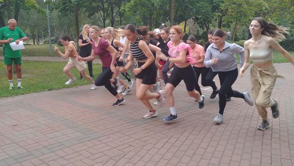 Взяли участь у легкоатлетичному пробігу "Солом'янська ліга бігу"