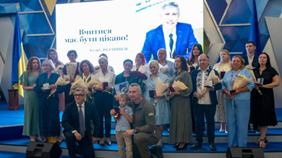 Наш викладач-методист Салій Віра нагороджена відомчою відзнакою за інноваційний розвиток в галузі освіти – «Медаль Бадрі Лолашвілі»