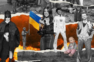 Київська мисткиня Аліна alina_art_collage створює колажі зі світовими зірками