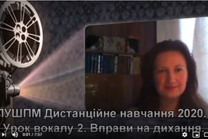 Вправи на дихання. Вокальні вправи закритим ротом.